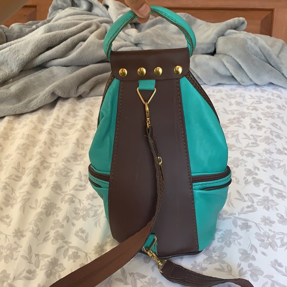 Handmade Italian Leather Bag Handbag Satchel - Picture 2 of 3